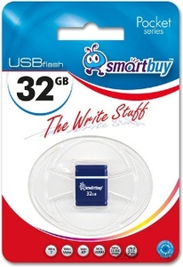 USB 32Gb Smart Buy Pocket голубой