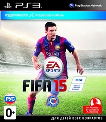 Диск PS3 FIFA 15 (русская версия)