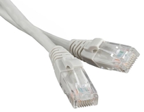 Патч корд RJ-45 (сетевой кабель интернет) литой 10 метров