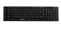 Проводная клавиатура SmartBuy 202 Slim Multimedia USB черный