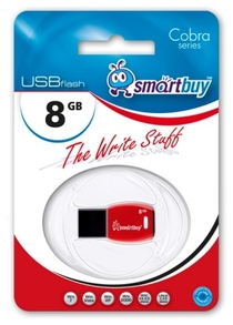 USB 8Gb Smart Buy Cobra Red
