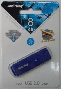 USB 8Gb Smart Buy Dock Blue синий