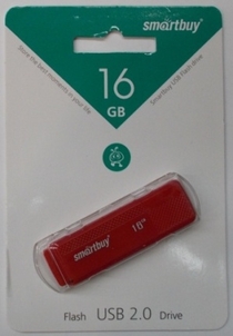 USB 16Gb Smart Buy Dock Red красный
