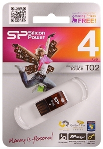 USB 4Gb Silicon Power Touch T02