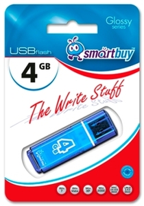 USB 4Gb Smart Buy Glossy series Blue