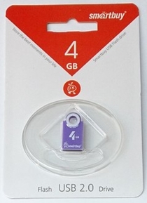 USB 4Gb Smart Buy Key пурпурный