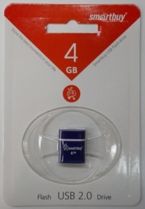 USB 4Gb Smart Buy Pocket Blue синий