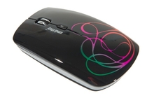 Мышь беспроводная SmartBuy SBM-327AG-K-FC черная с узорами