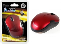 Мышь беспроводная SmartBuy SBM-355AG-RK красно черная